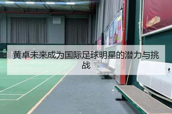 黄卓未来成为国际足球明星的潜力与挑战